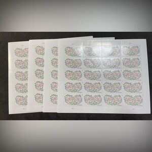 FOUR Sheets 80 US Forever 2oz Stamps “Yes I do” LOVE Series -For Wedding Invites